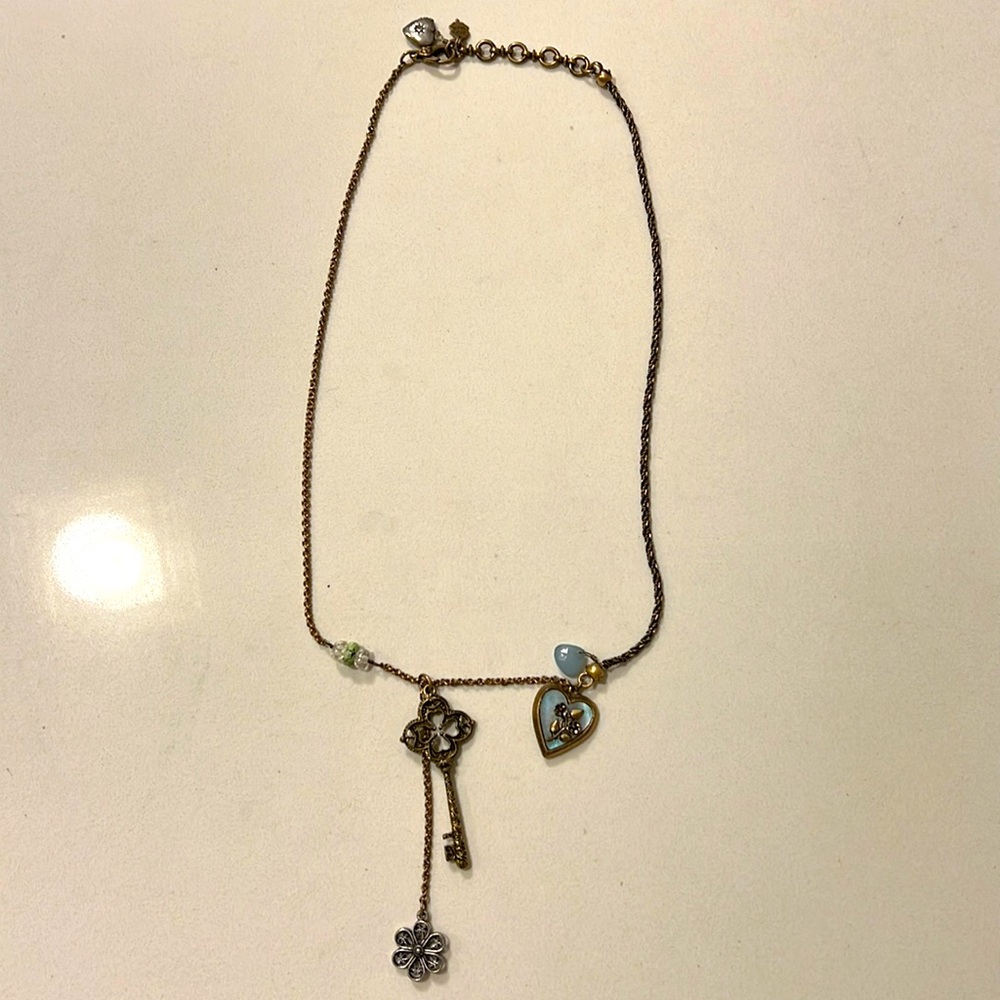 Lucky Brand Unique Charm Necklace